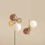 Lampa wisząca designerska BLOOM 4 MULTICOLOUR 1111L40 - Aldex